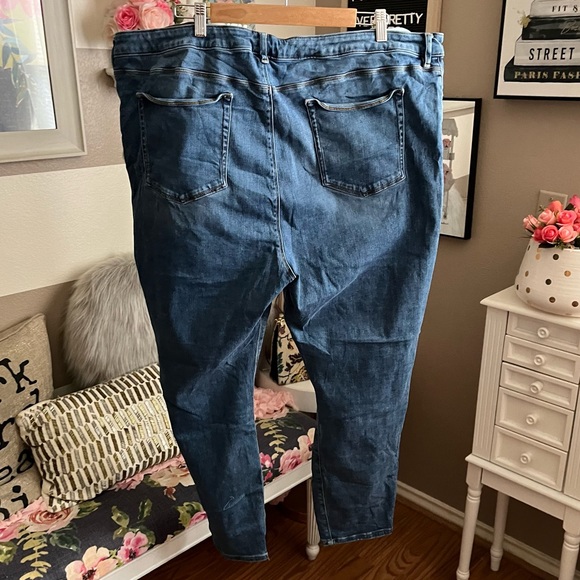 ASOS denim distressed jeans size 22 SKU 18 1069 - Picture 6 of 8